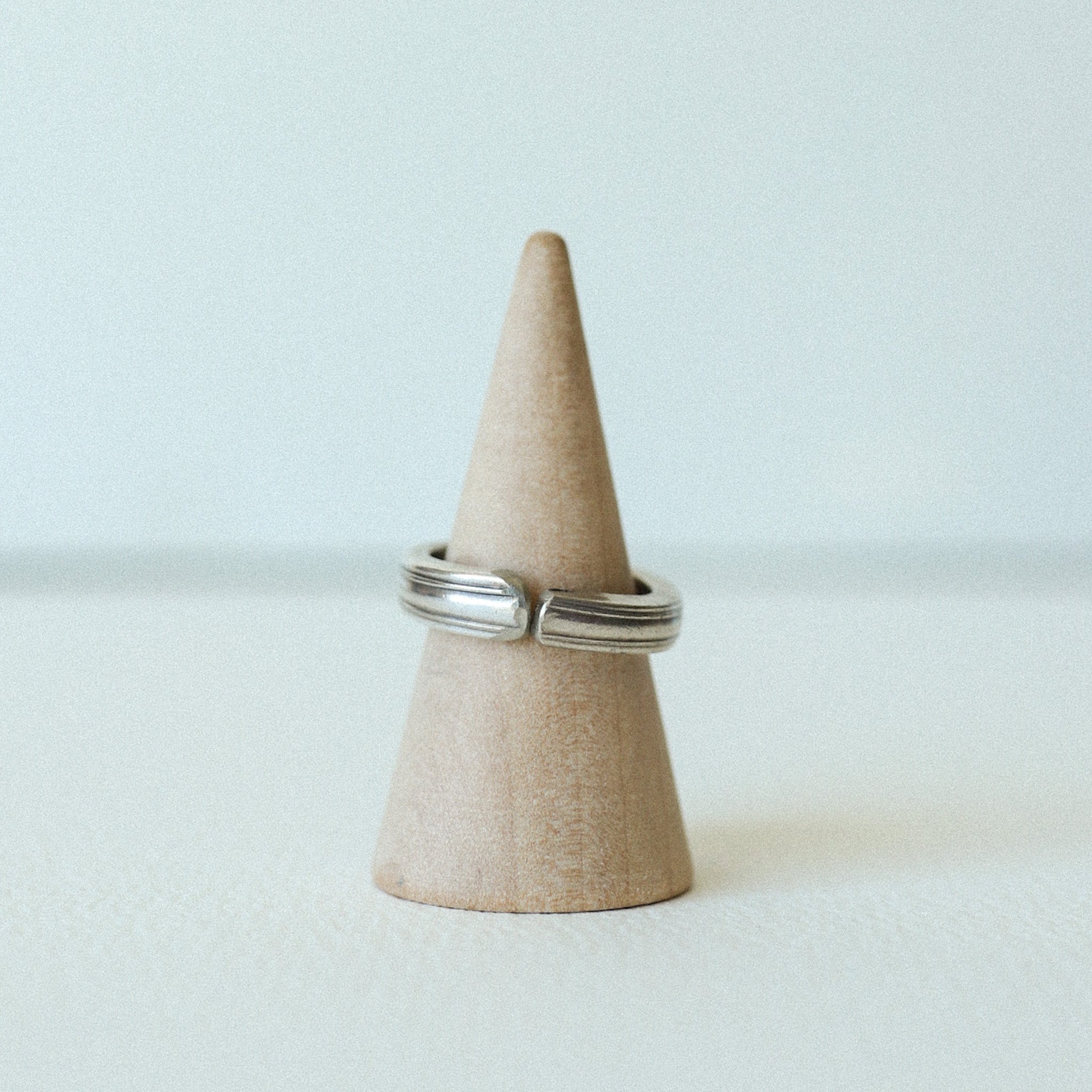 (6) Silver Spoon Ring
