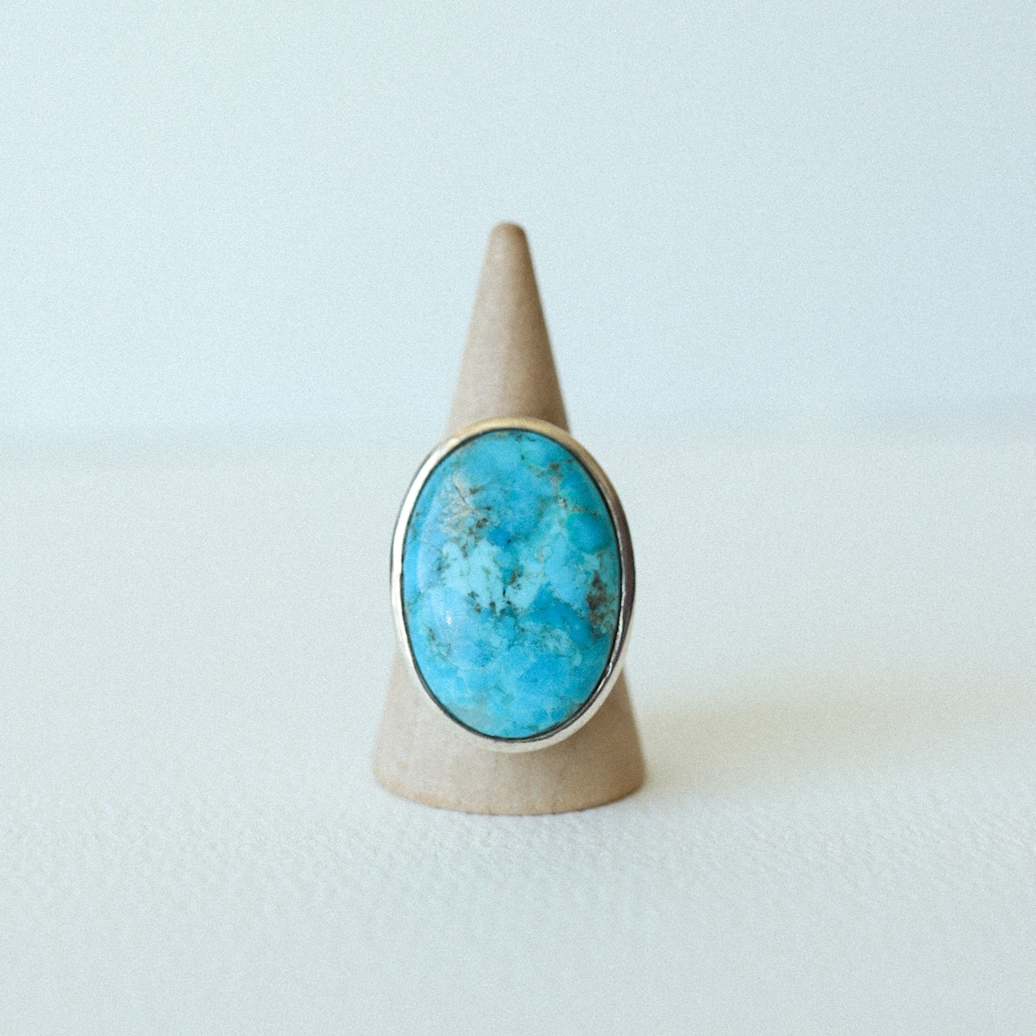 (8) Silver Turquoise Ring