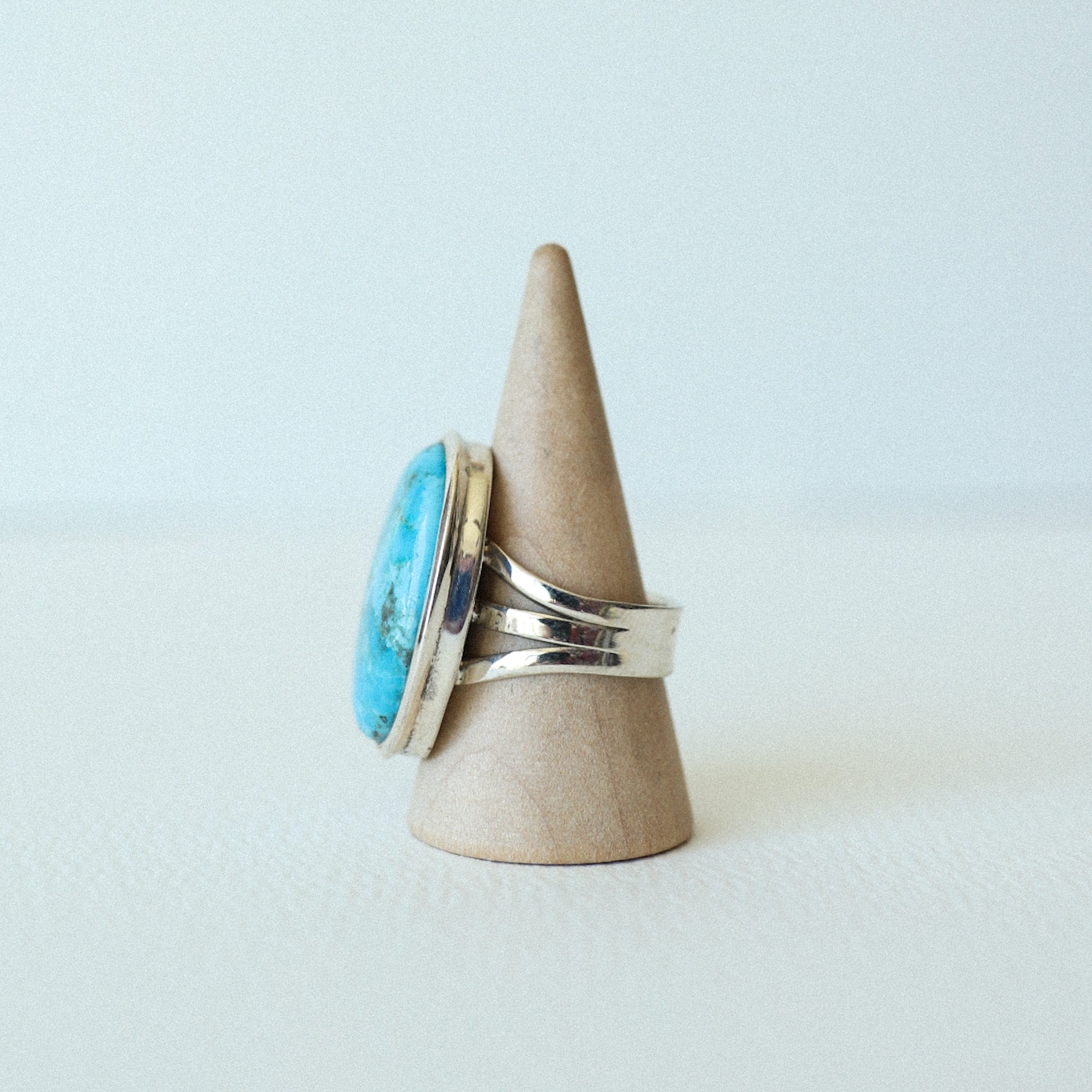 (8) Silver Turquoise Ring