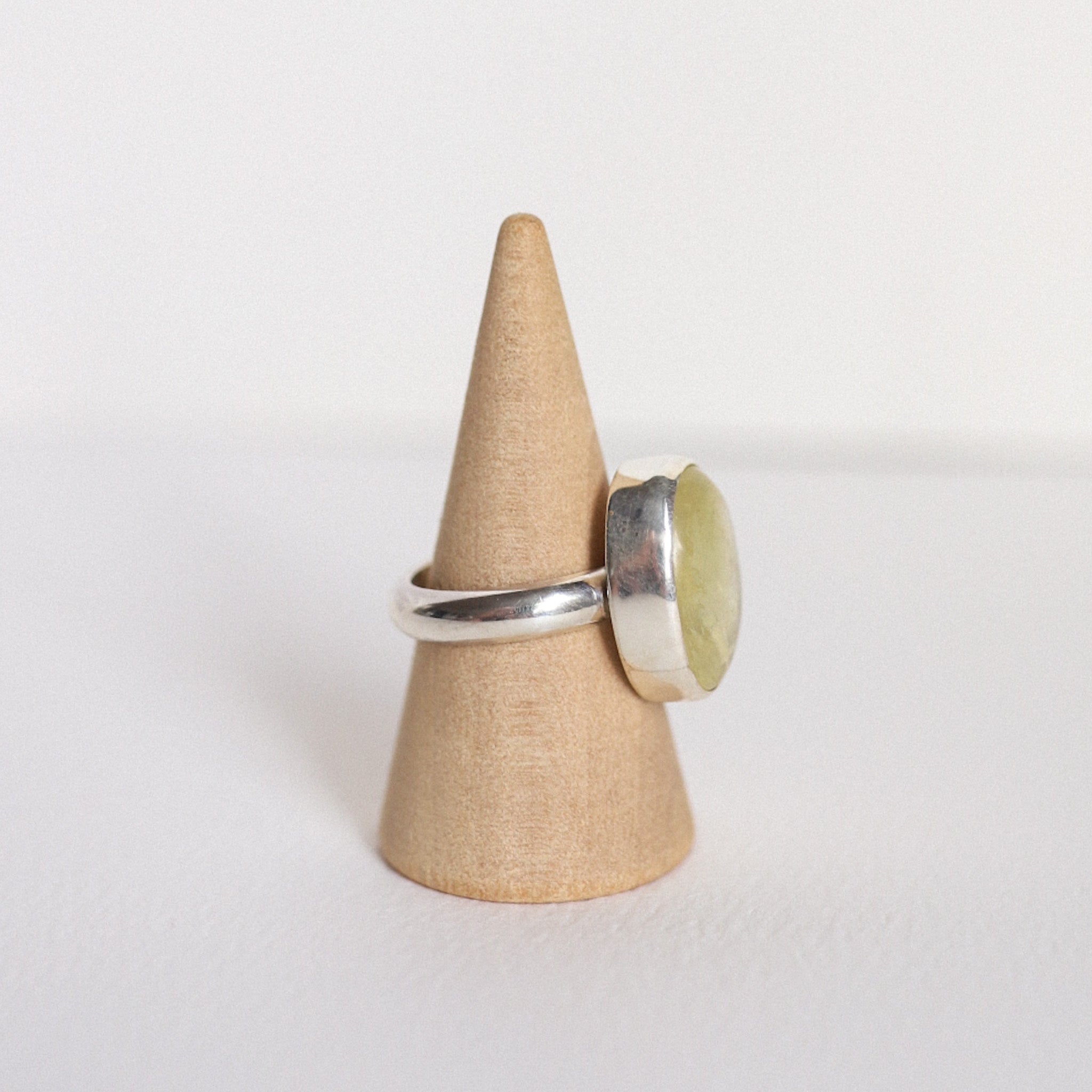 (6.25) Silver Lepidolite Ring