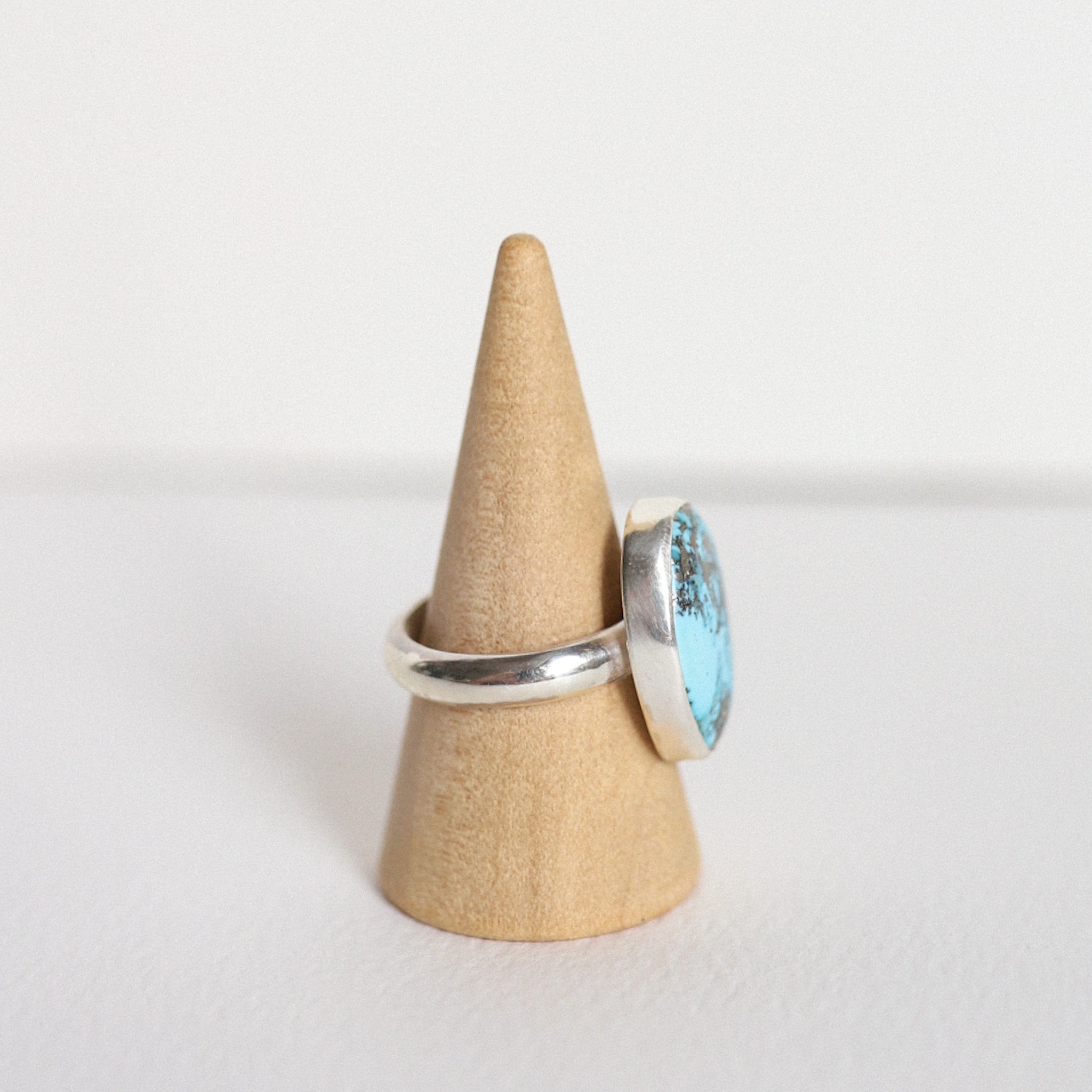 (7) Silver Turquoise Ring