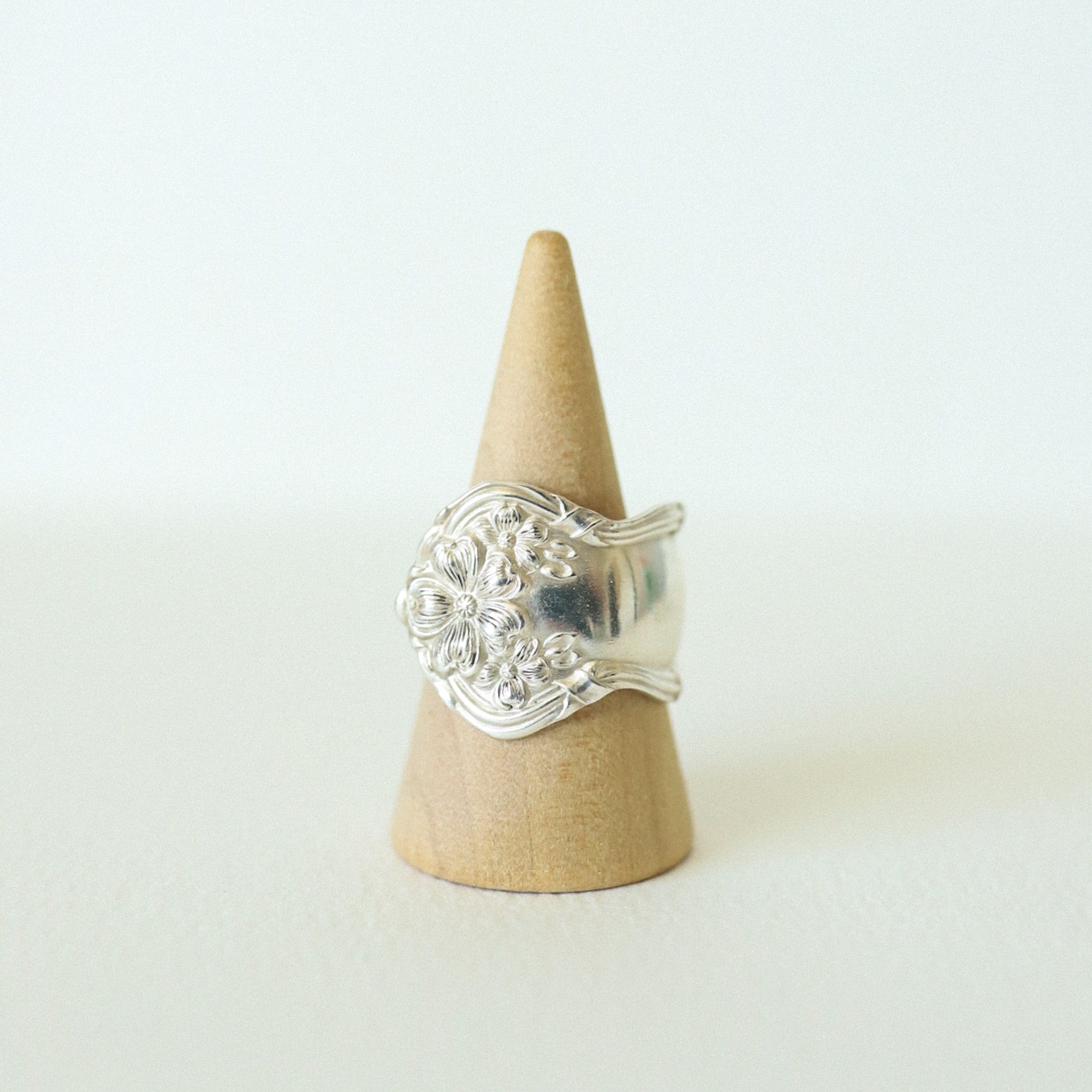 (8) Silver Spoon Ring