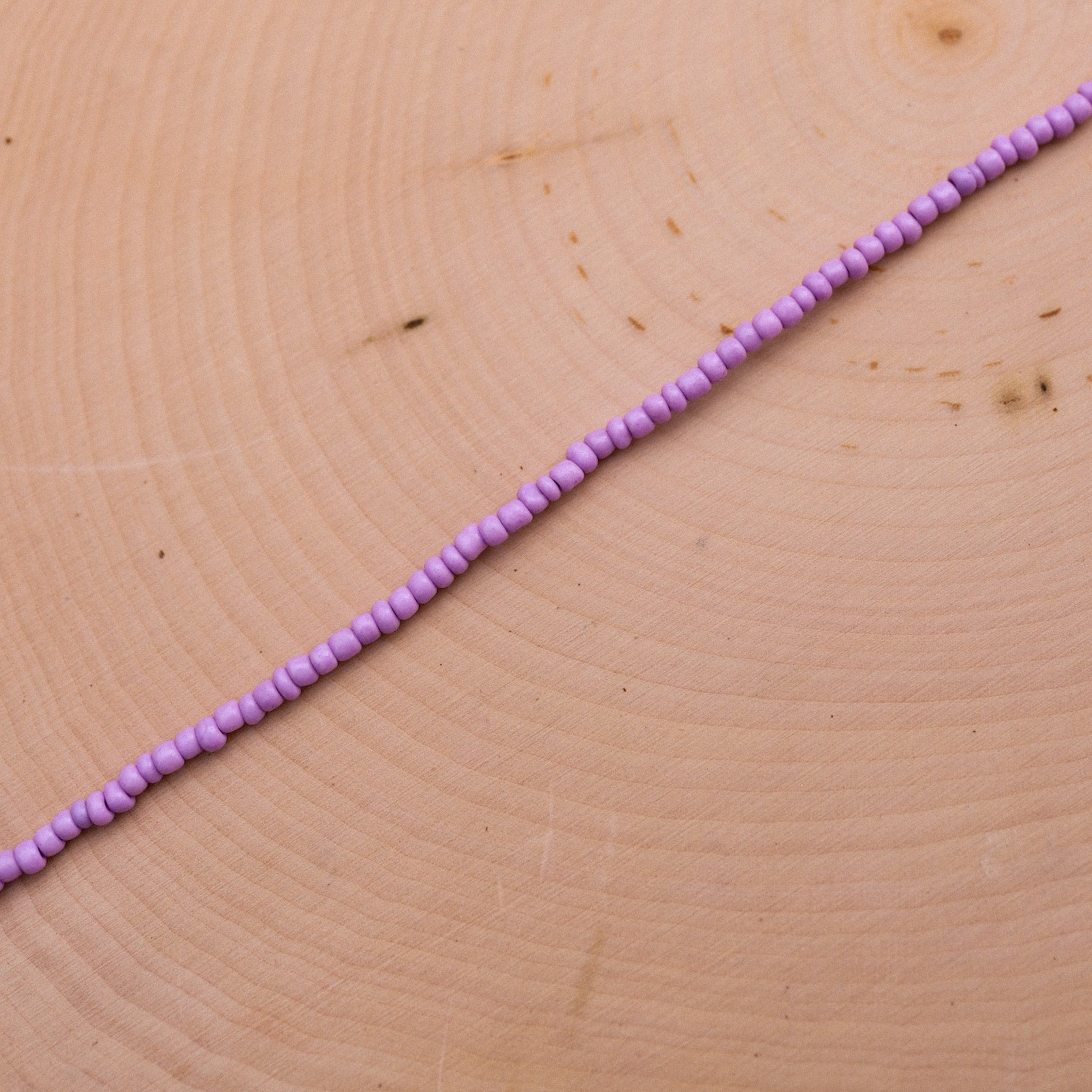Purple Beaded Choker