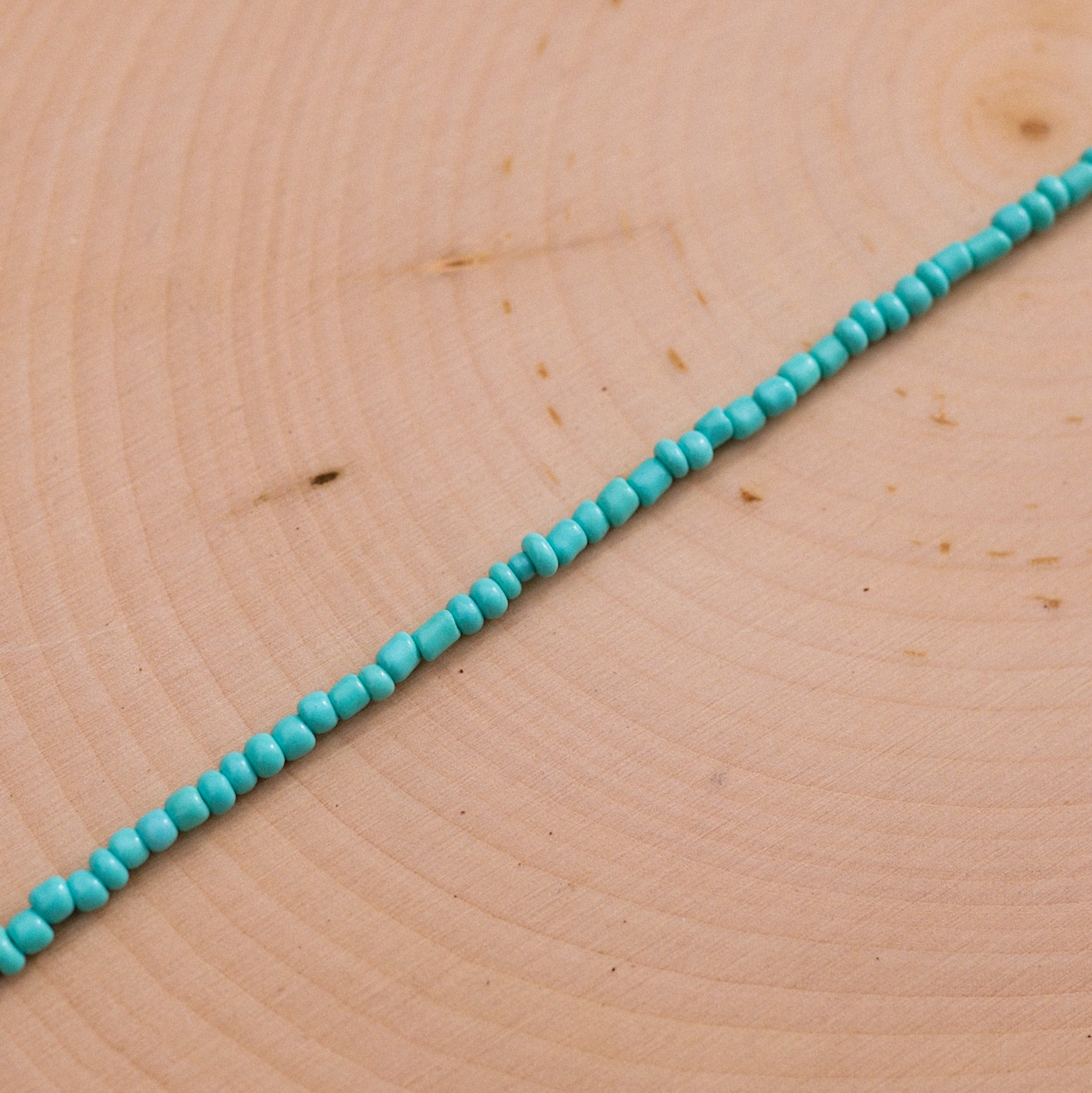 Teal Beaded Choker