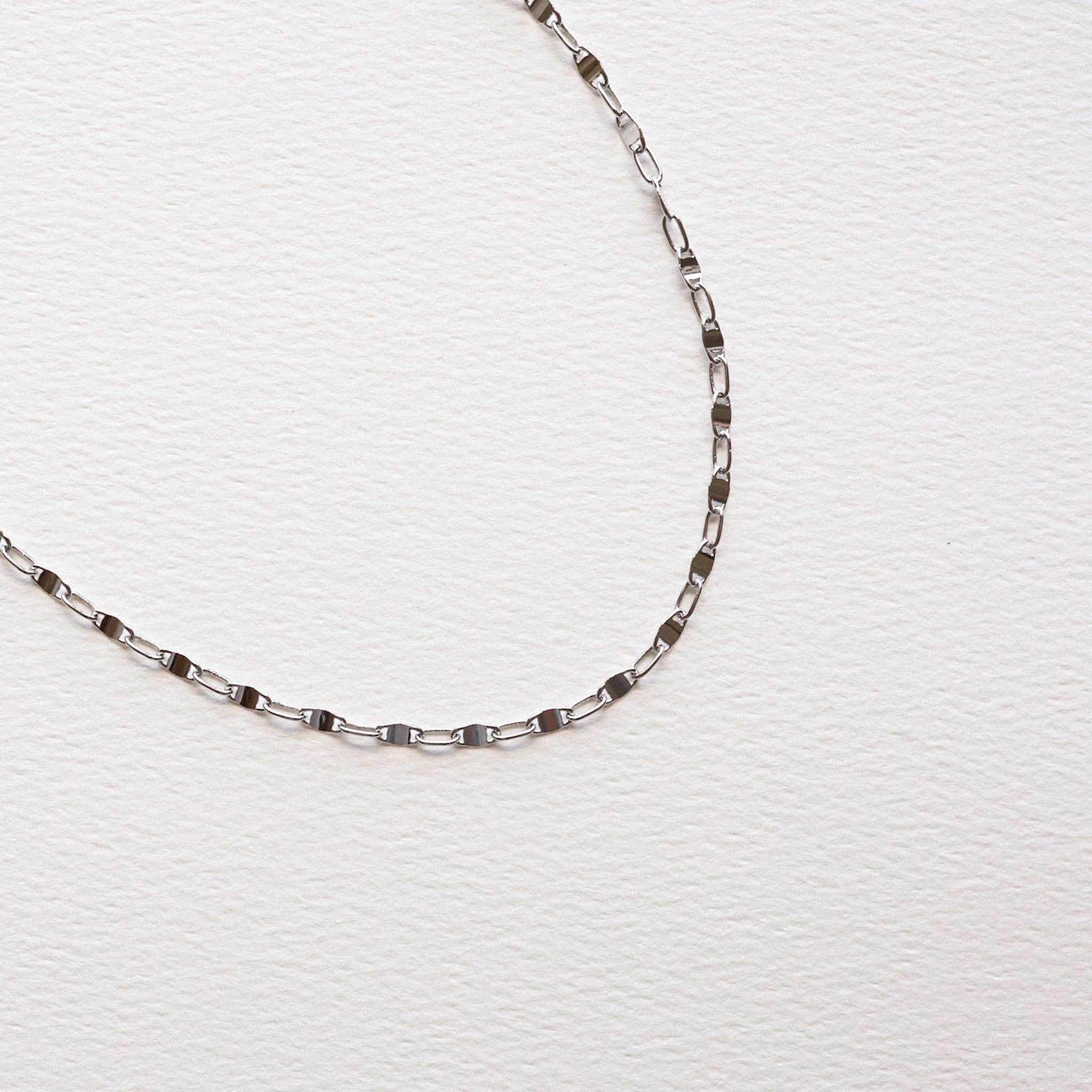 Dainty Anchor Chain Necklace