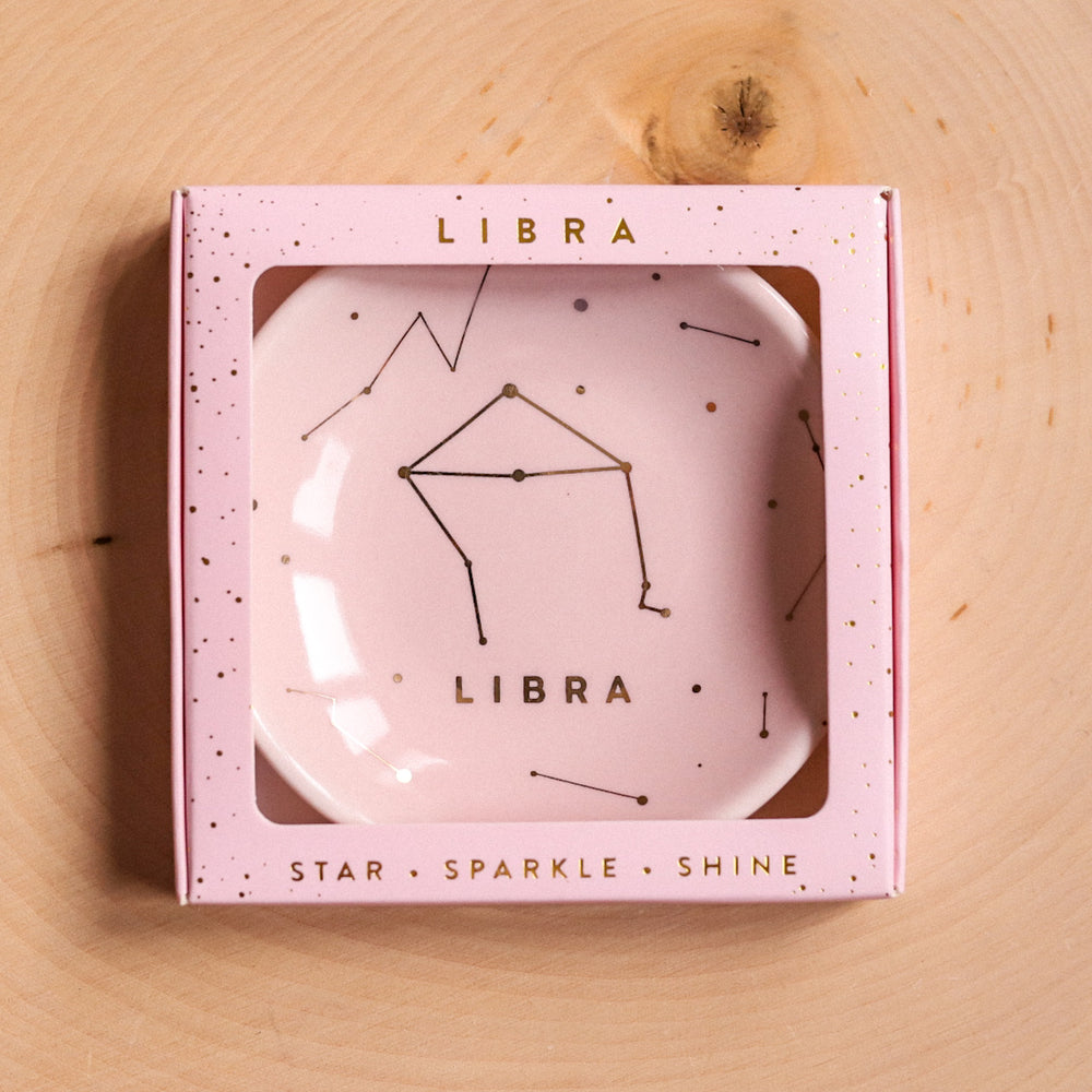 The Zodiac Collection Libra Jewelry Dish Salty Jewelry Co