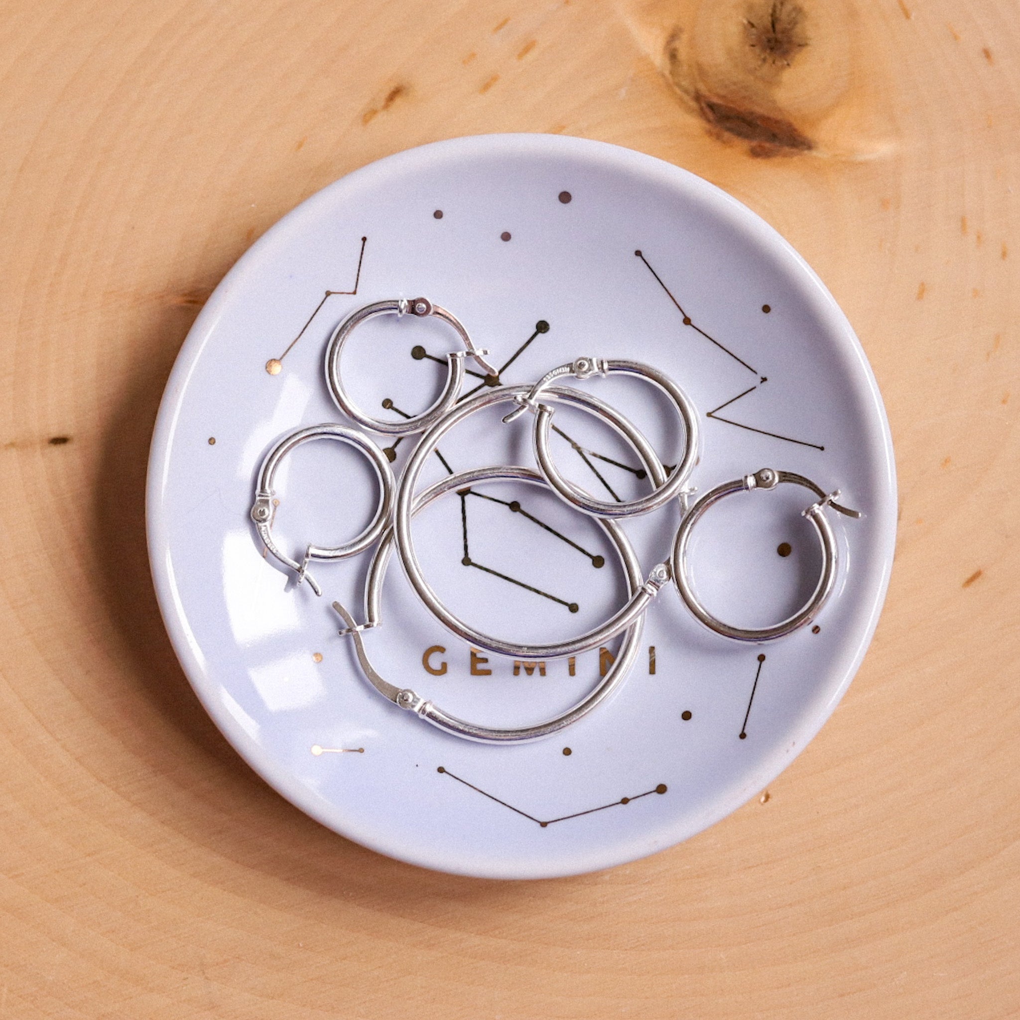 The Zodiac Collection - Gemini Jewelry Dish