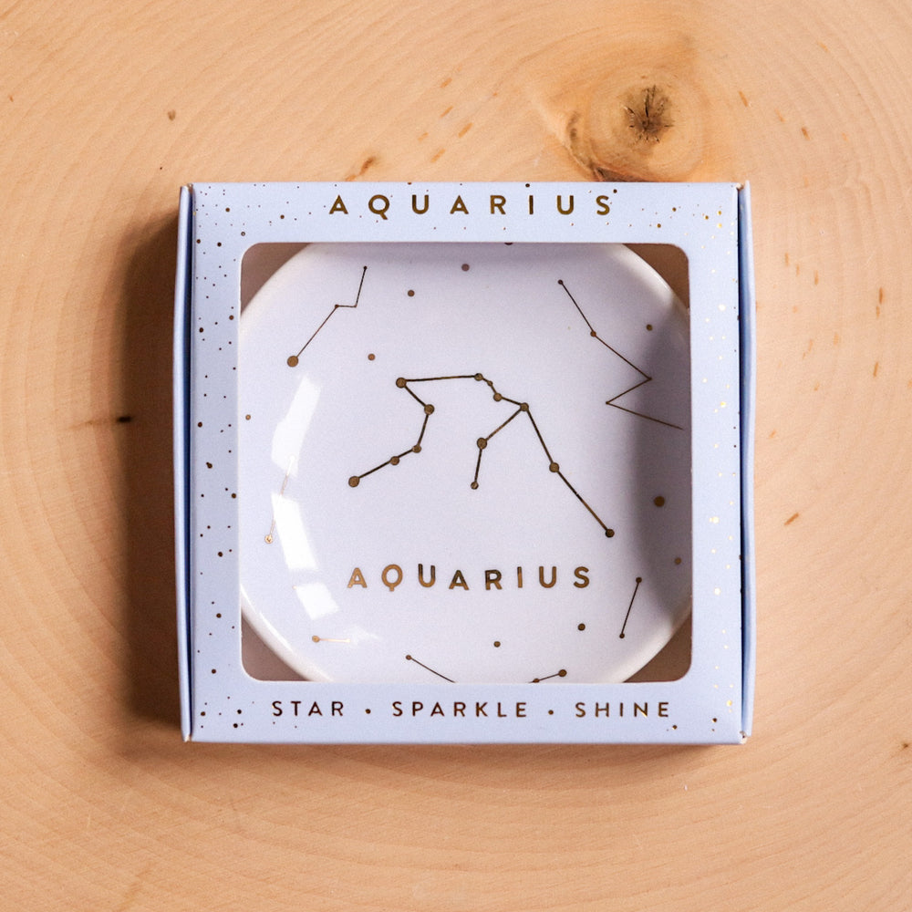 
            
                Load image into Gallery viewer, The Zodiac Collection - Aquarius Jewelry Dish
            
        