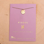 The Zodiac Collection - Pisces Necklace Gold
