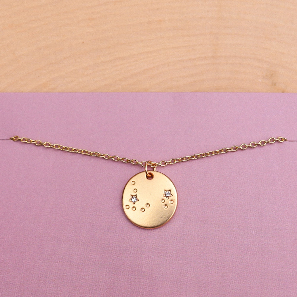 
            
                Load image into Gallery viewer, The Zodiac Collection - Pisces Necklace Gold
            
        