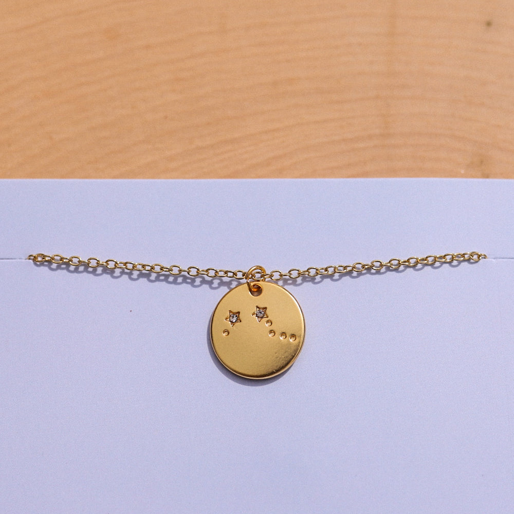 The Zodiac Collection - Aries Necklace Gold