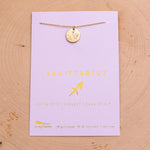 The Zodiac Collection - Sagittarius Necklace Gold