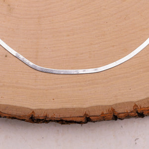 
            
                Load image into Gallery viewer, Sterling Silver Herringbone Necklace
            
        