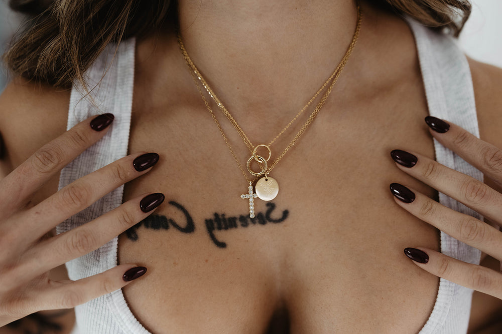 Circle Link necklace