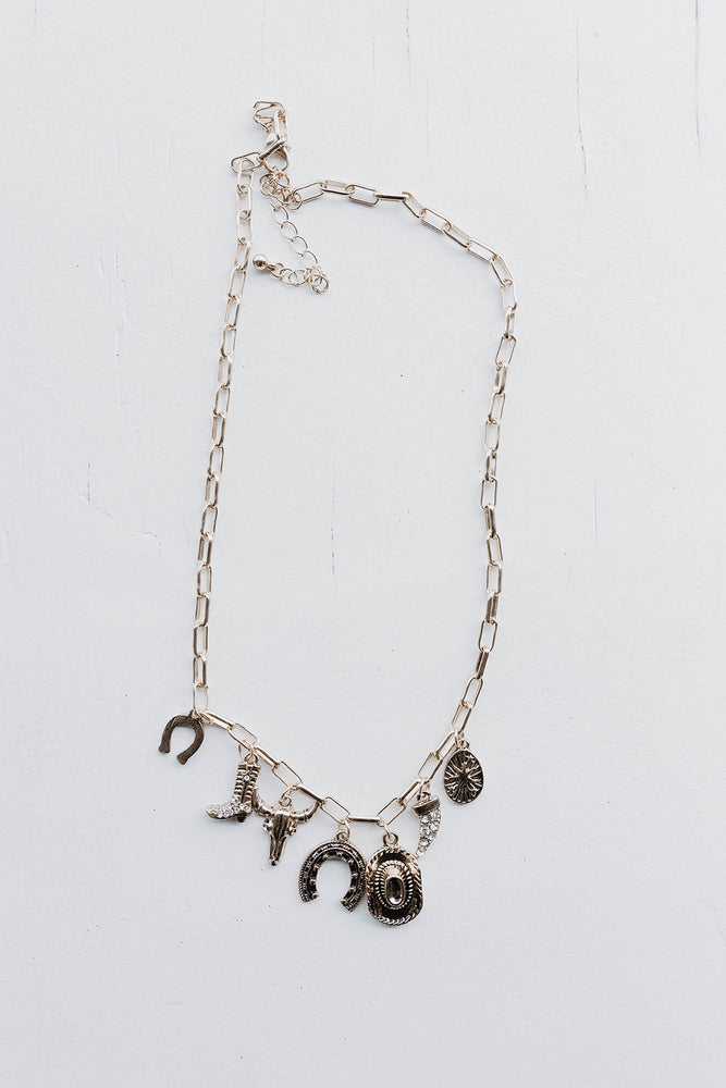 Cowboy Charm Necklace