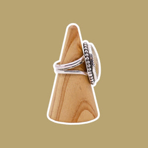 
            
                Load image into Gallery viewer, (7.25)Silver Citrine Ring
            
        