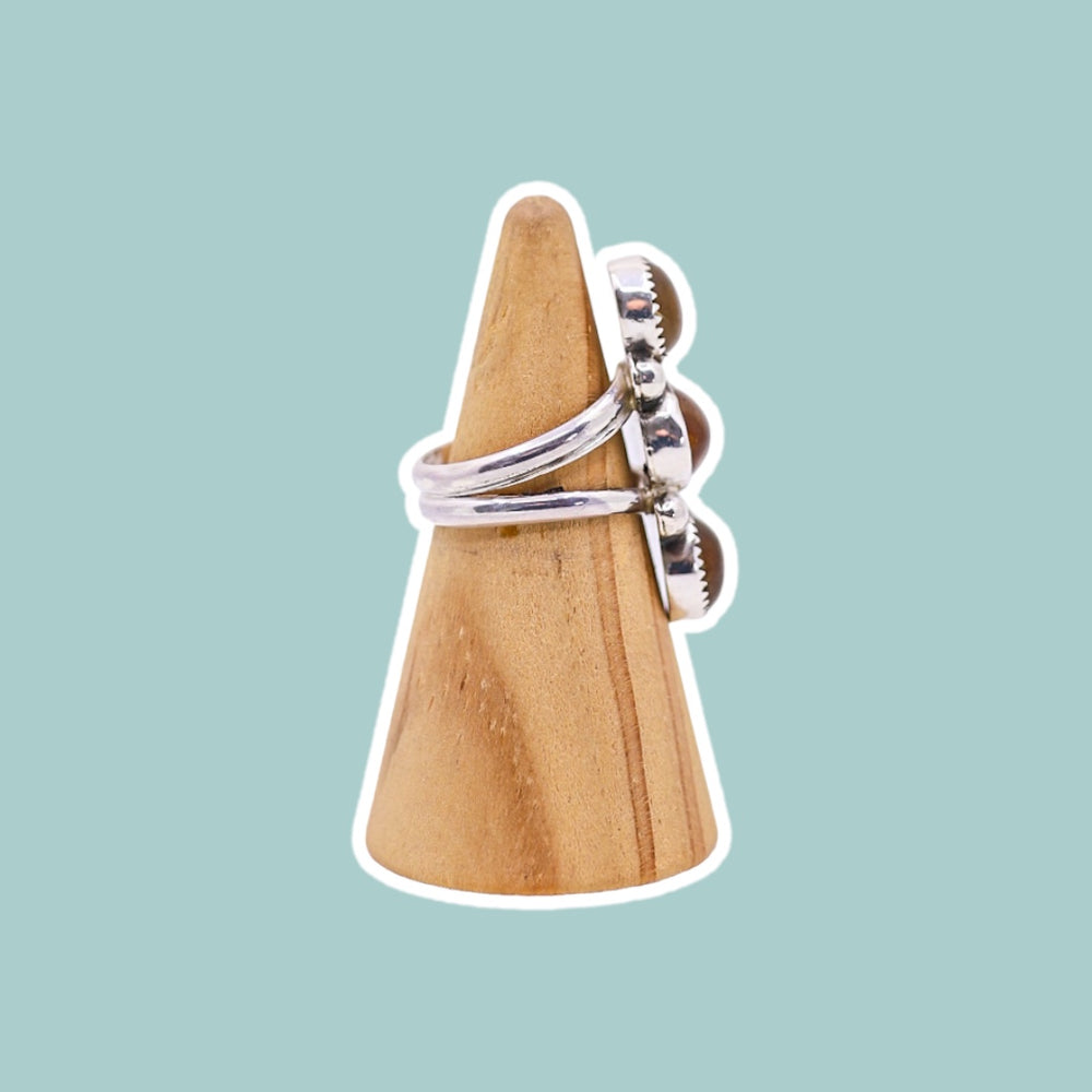 
            
                Load image into Gallery viewer, (6) Silver Citrine Ring
            
        