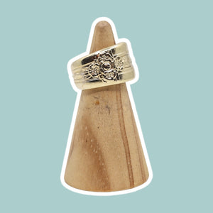 (3.5) Gold Spoon Ring