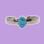 Silver Larimar Bracelet