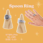 (6.25) Daisy Spoon Ring