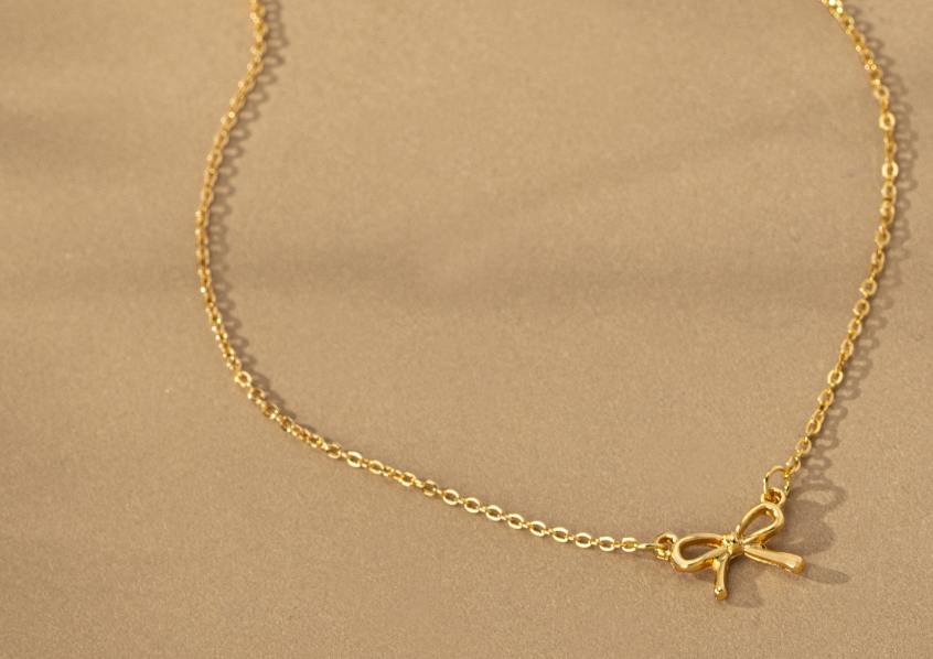 Mini Bow Necklace