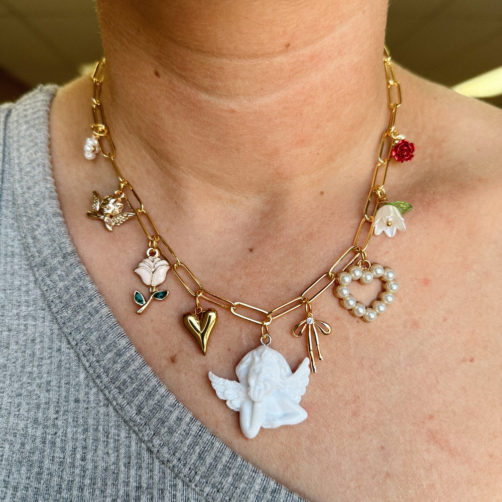 Romantic Charm Necklace – Salty Jewelry