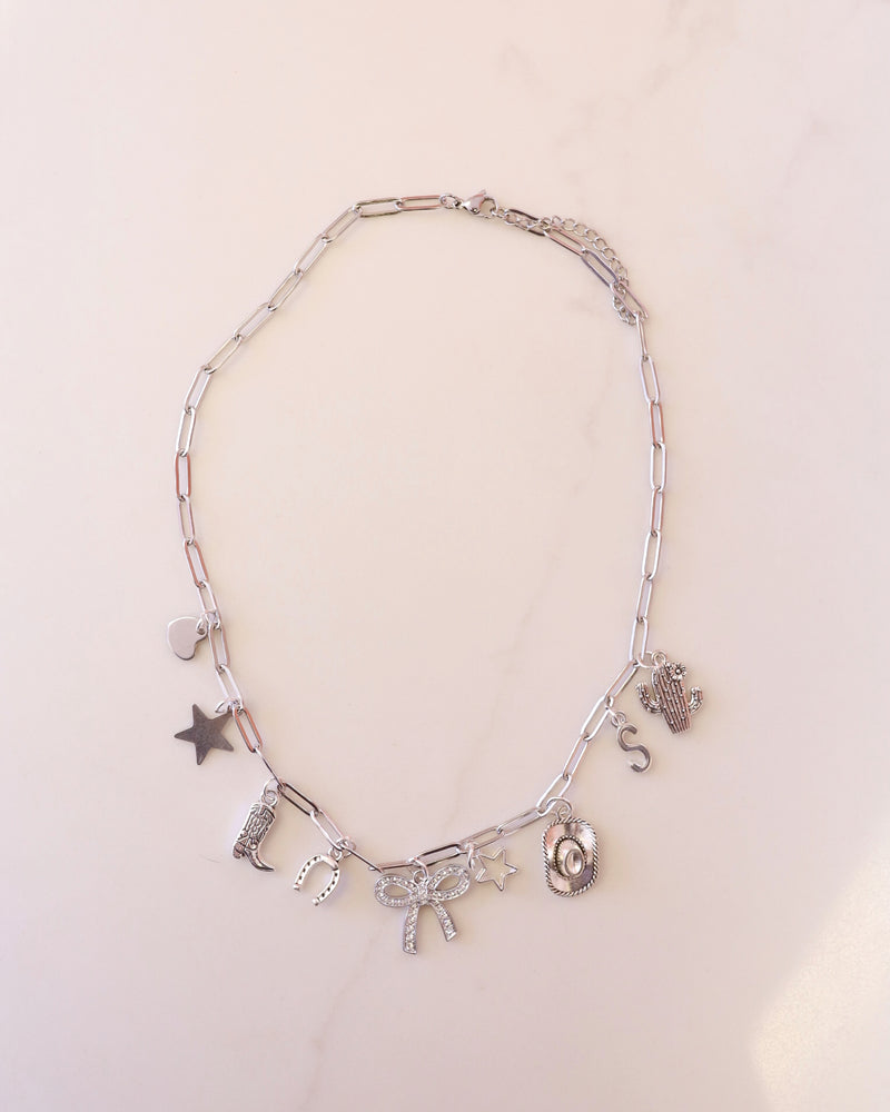 Glamour Cowgirl Charm Necklace