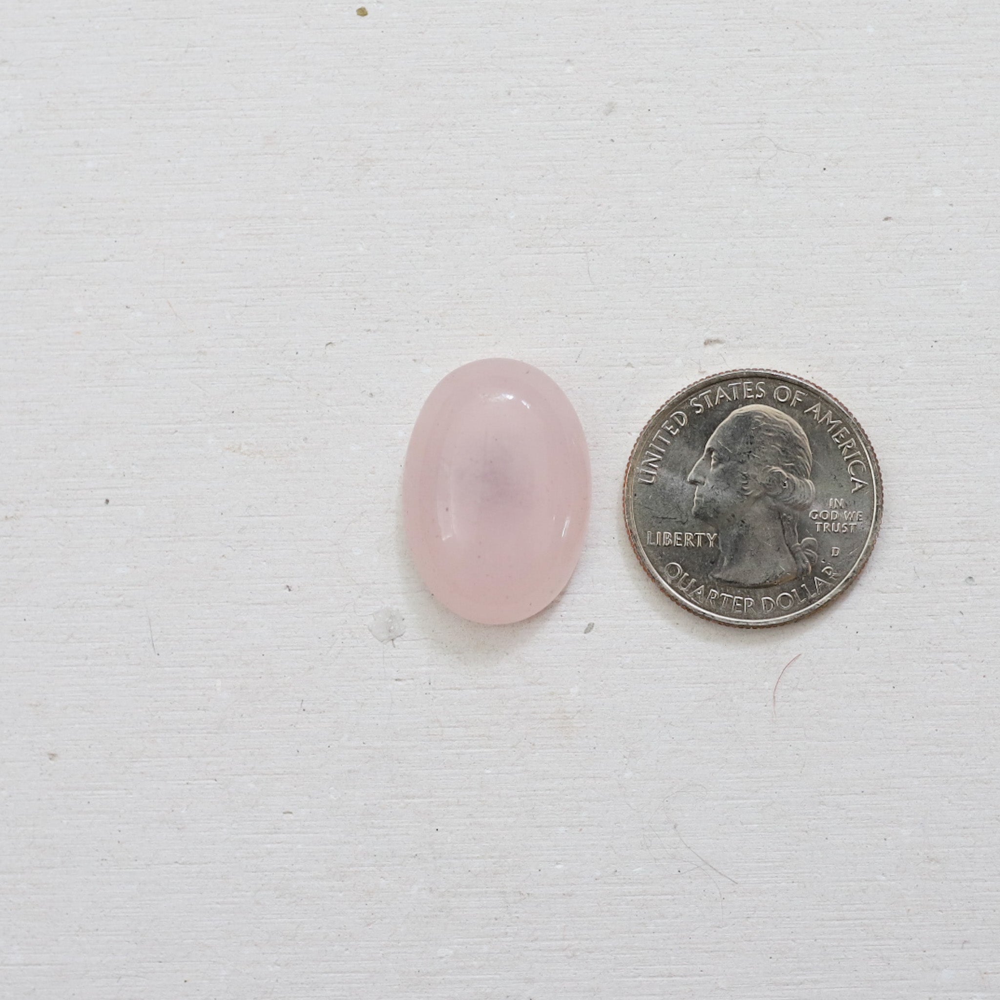 Custom Rose Quartz Ring