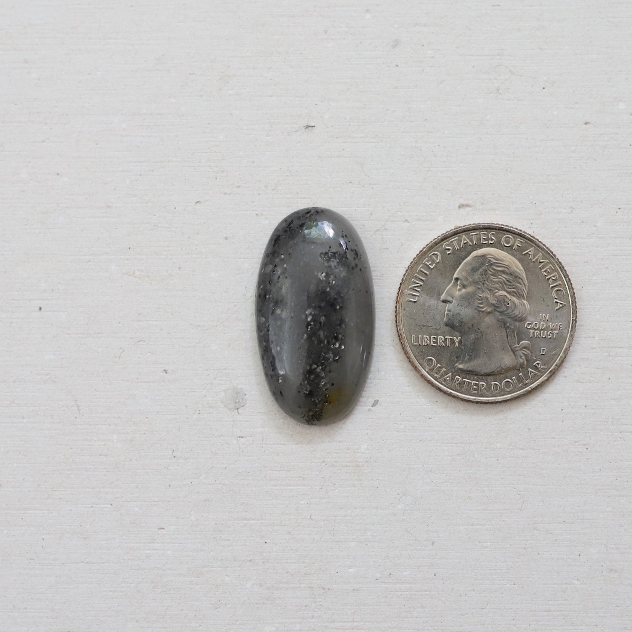 Custom Black Goldstone Ring