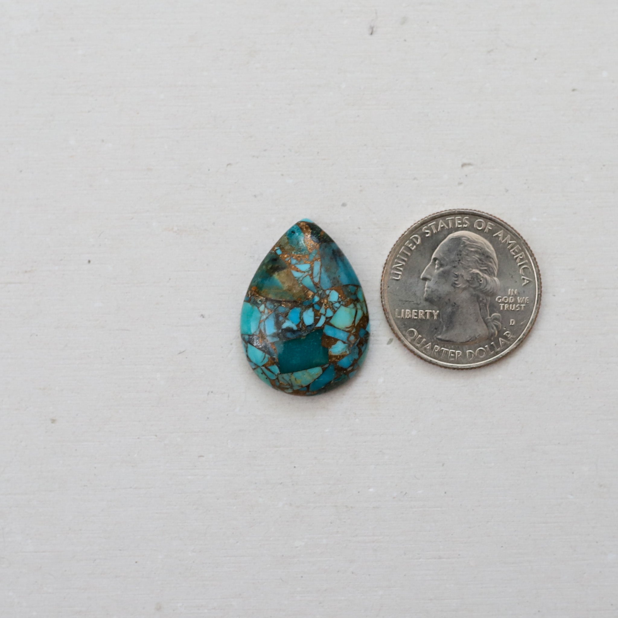 Custom Mojave Turquoise Ring