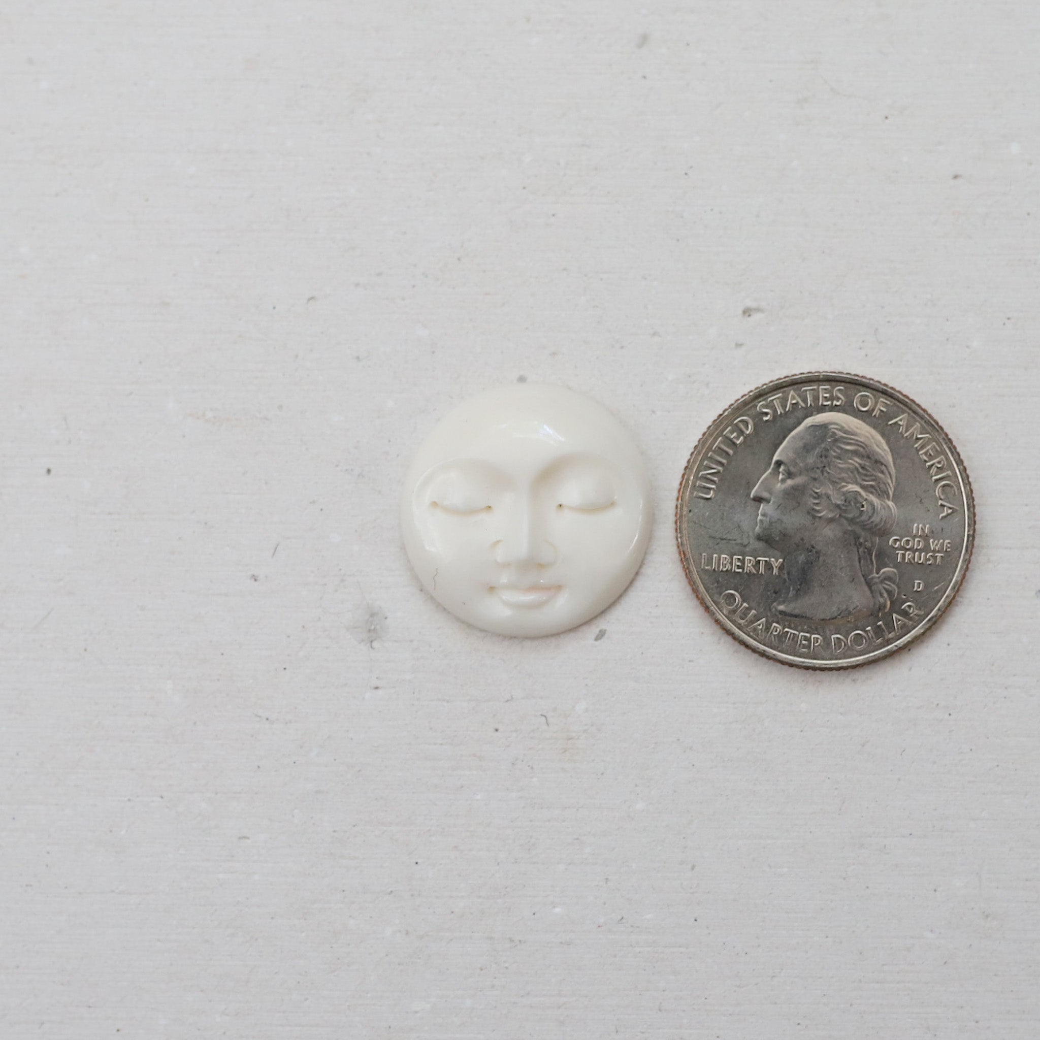 Custom Moon Face Ring