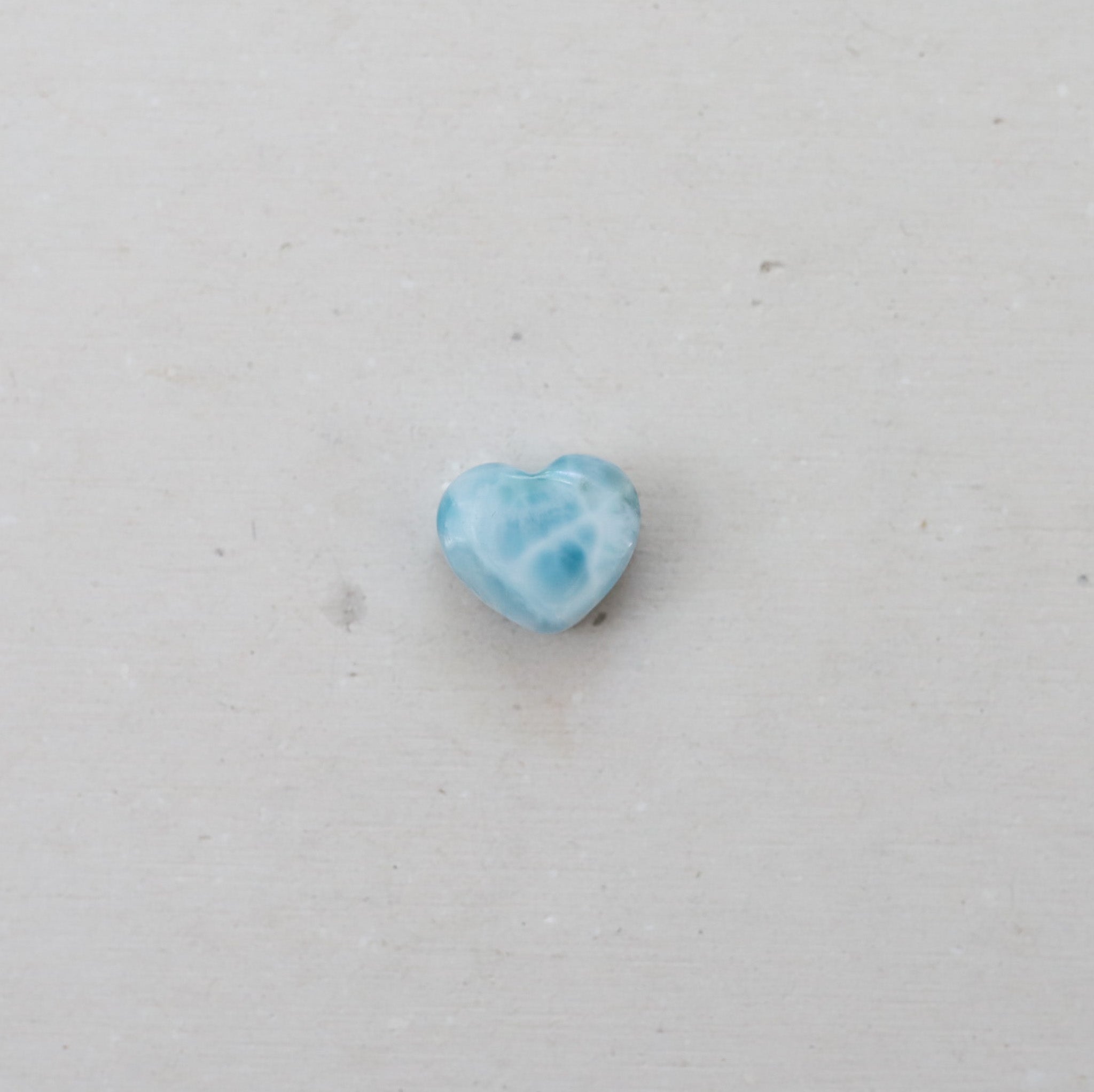 Custom Larimar Heart Ring