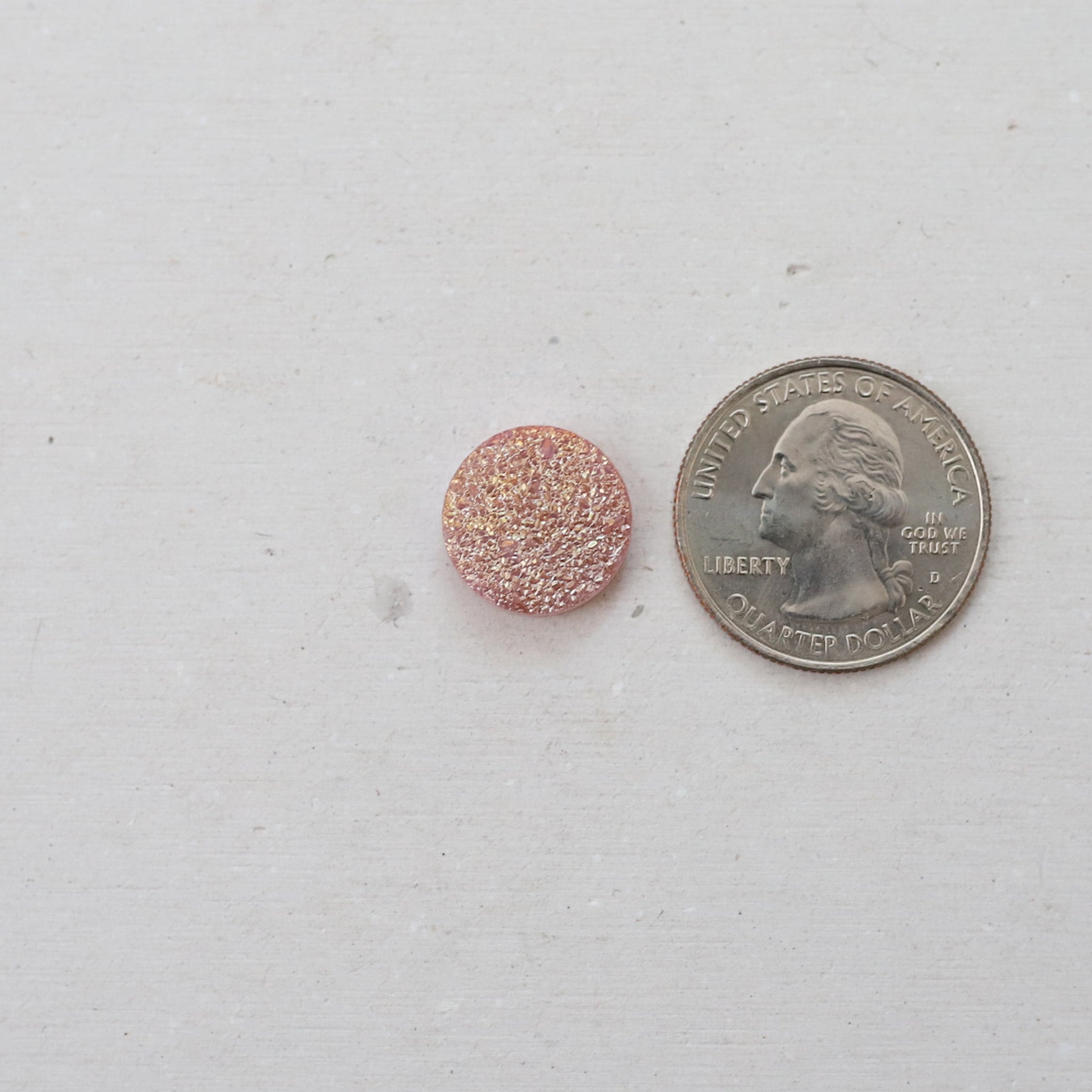 Custom Manufactured Druzy Ring