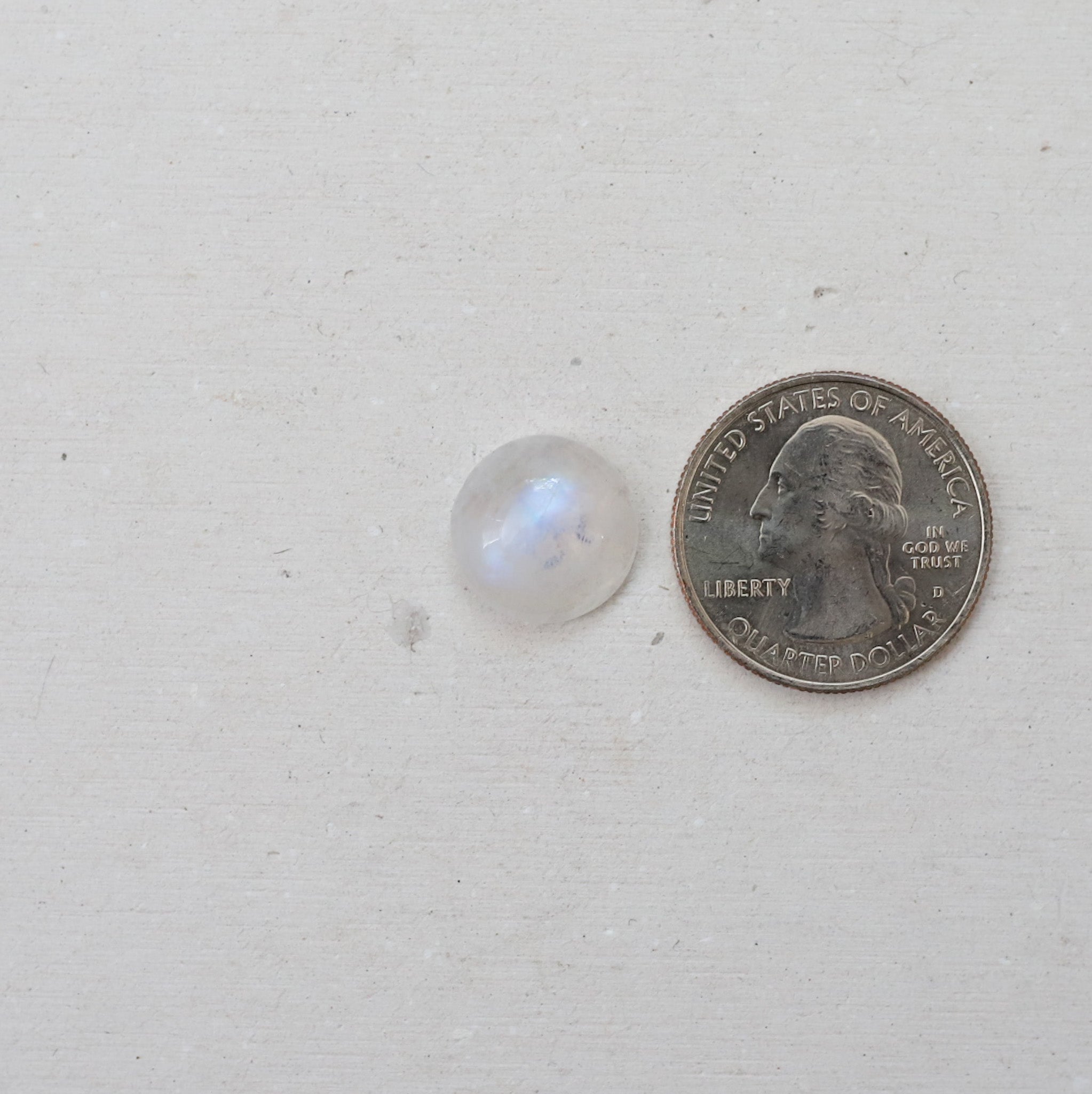 Custom Rainbow Moonstone Ring