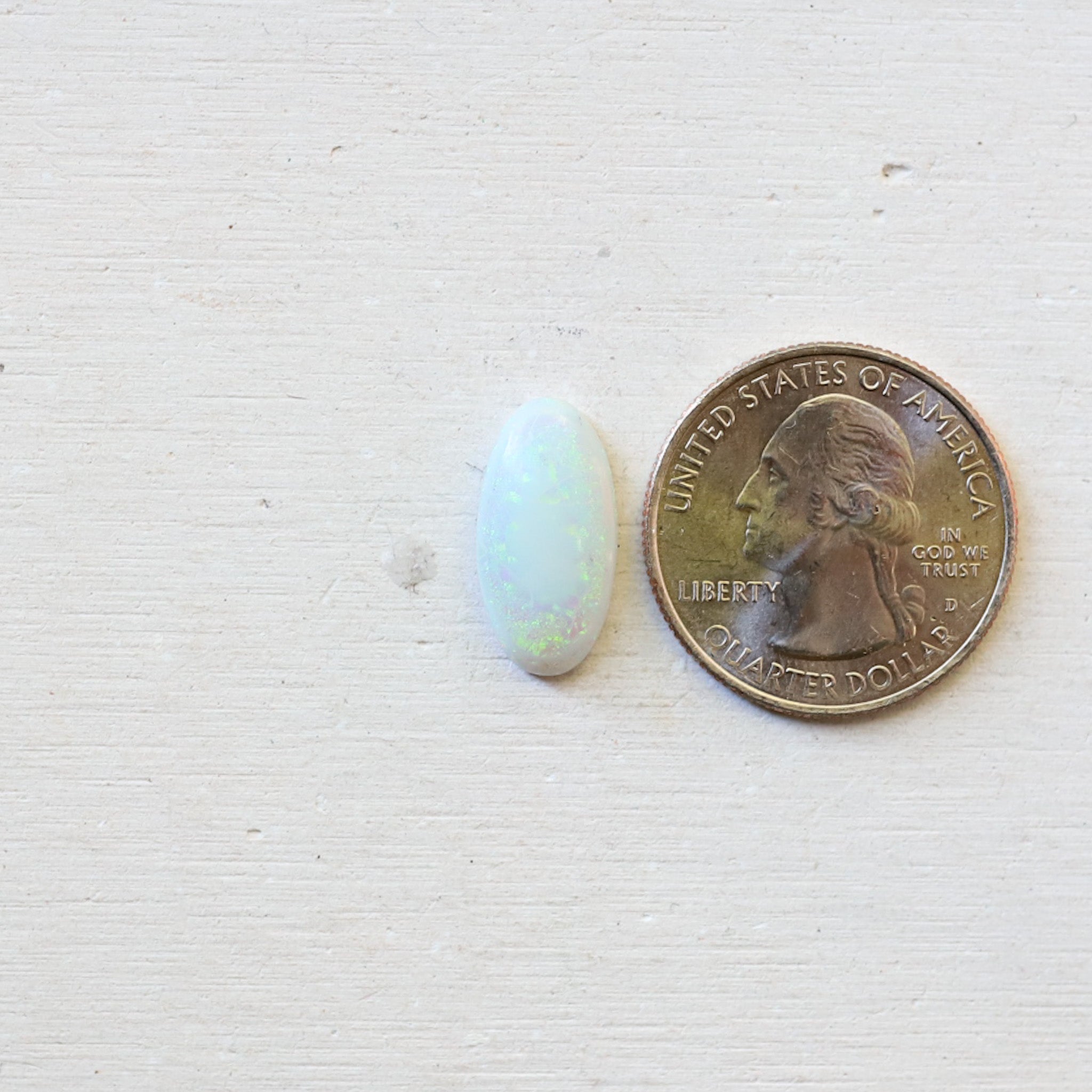 Custom Synthetic Opal Ring