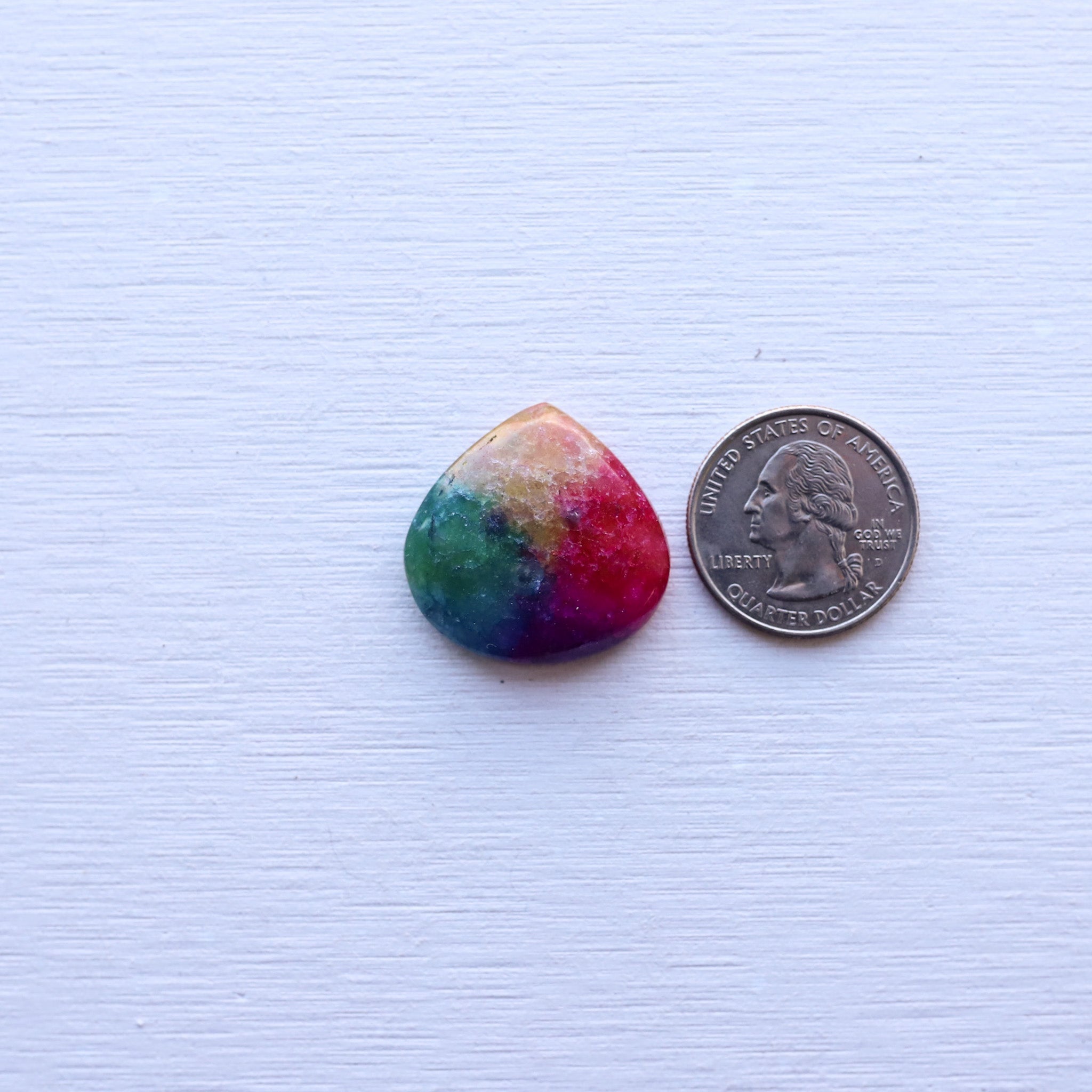 Custom Rainbow Quartz Ring