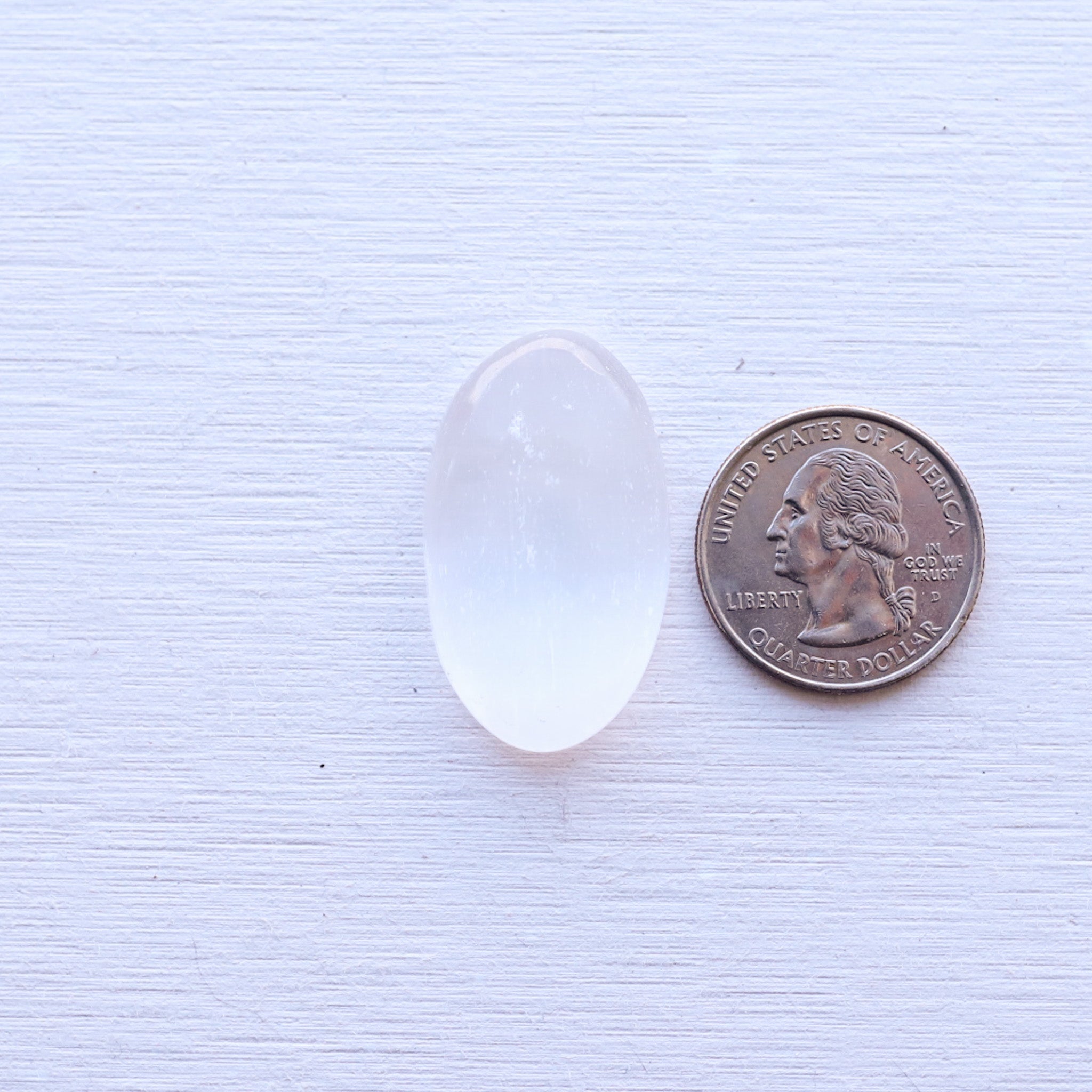 Custom Selenite Ring