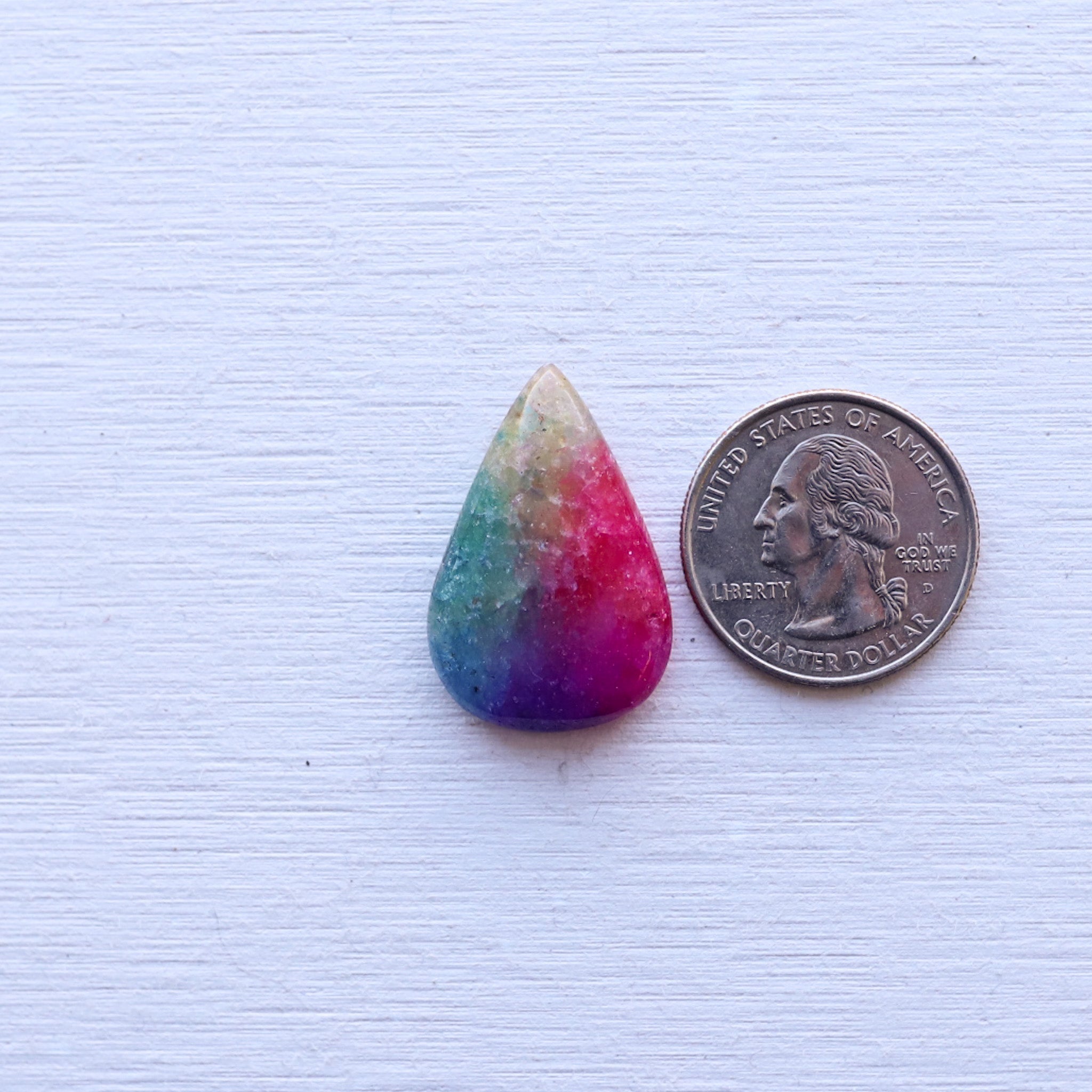 Custom Rainbow Quartz Ring