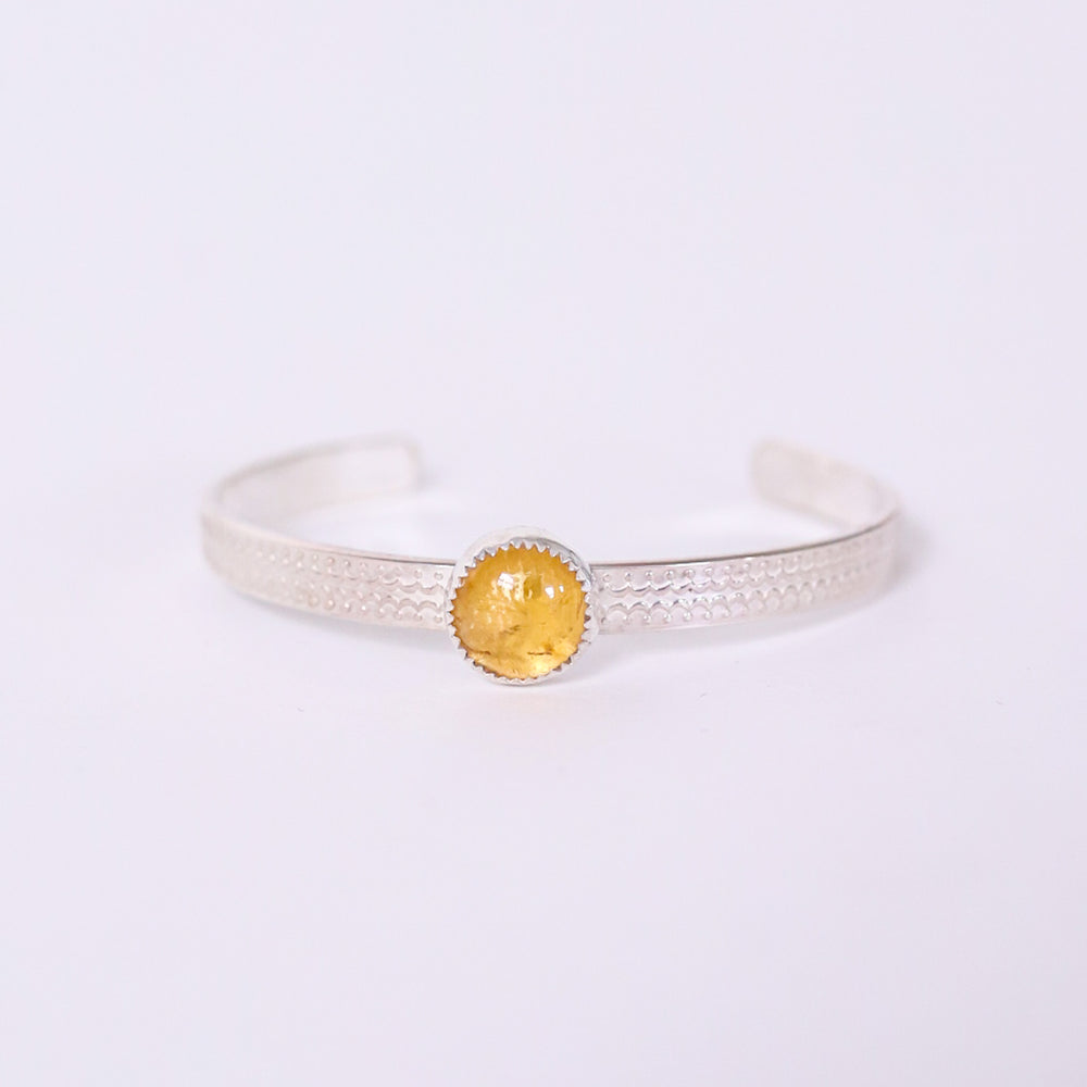 Silver Citrine Bracelet