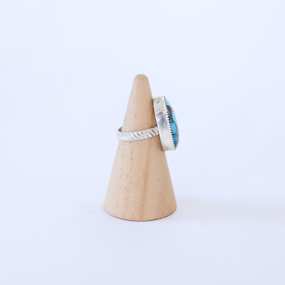 Silver Mojave Turquoise Ring