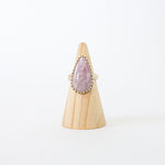 Gold Kunzite Ring