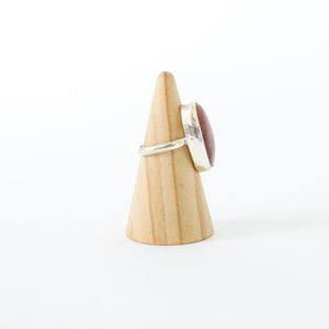
            
                Load image into Gallery viewer, Silver Sunstone Ring
            
        