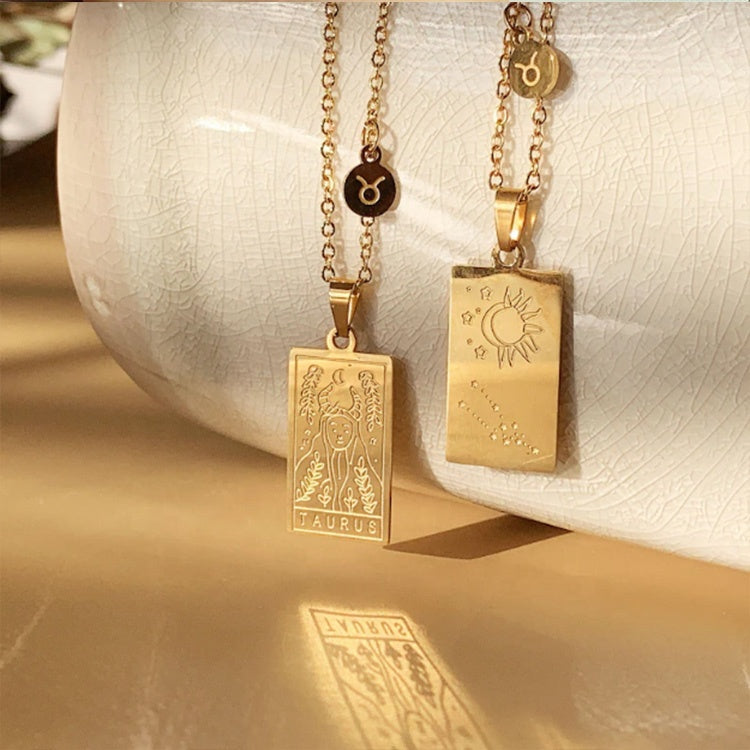 Zodiac Gold Necklaces
