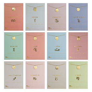 The Zodiac Collection - Libra Necklace Gold