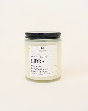 
            
                Load image into Gallery viewer, Zodiac Crystal Candle - Libra
            
        